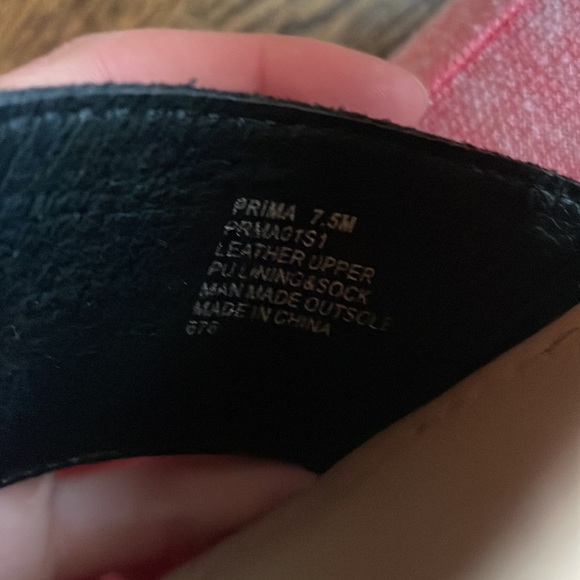 Steve Madden Prima Black Wedges Size 7.5 - Picture 5 of 5